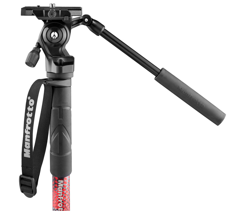 Монопод Manfrotto Element MII Video Kit, алюминиевый, с головой