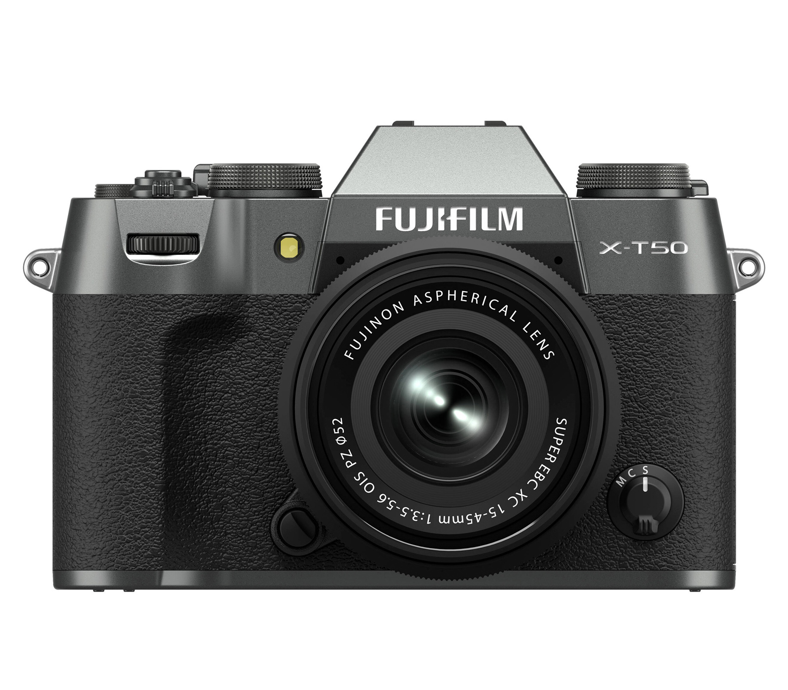 Беззеркальный фотоаппарат Fujifilm X-T50 Kit XC 15-45mm, угольно-серебристый