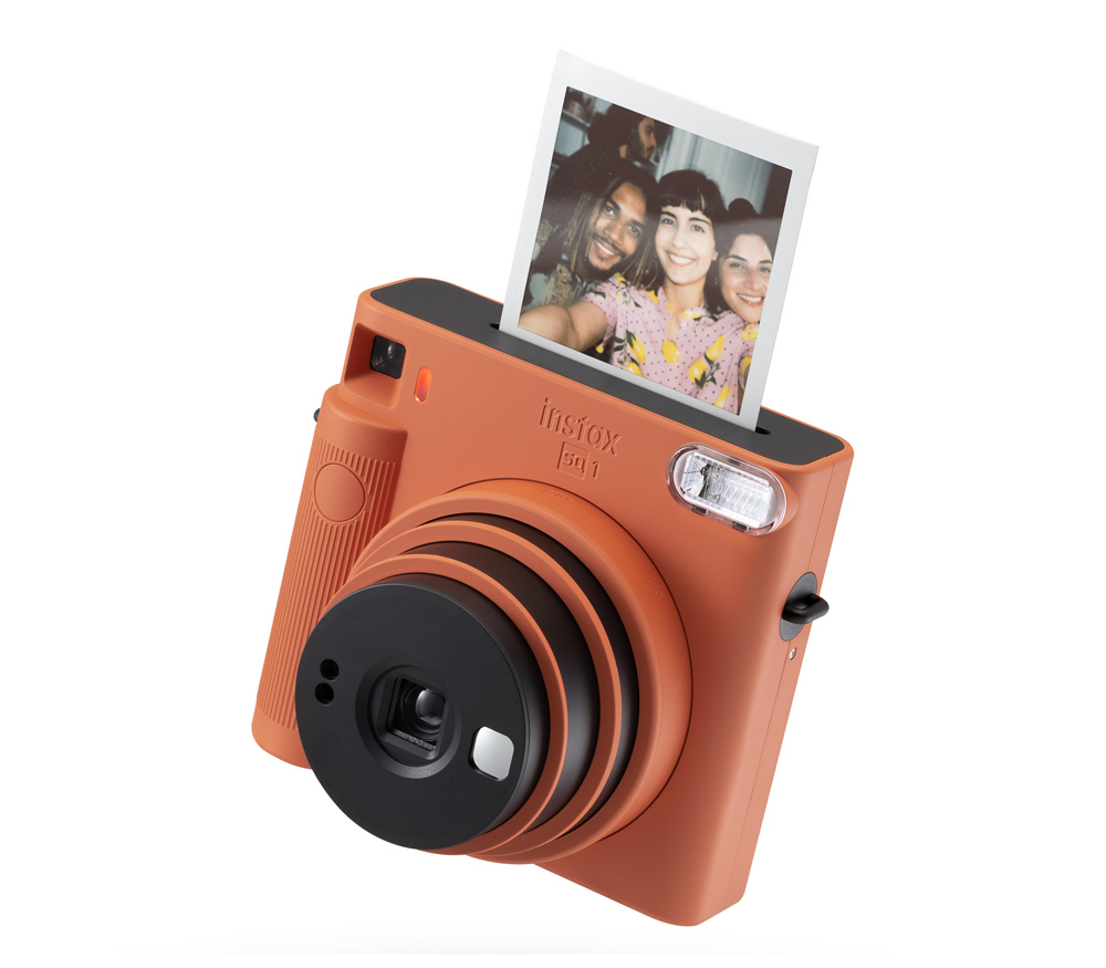 Фотоаппарат моментальной печати Fujifilm Instax SQUARE SQ1, оранжевый (уцененный)