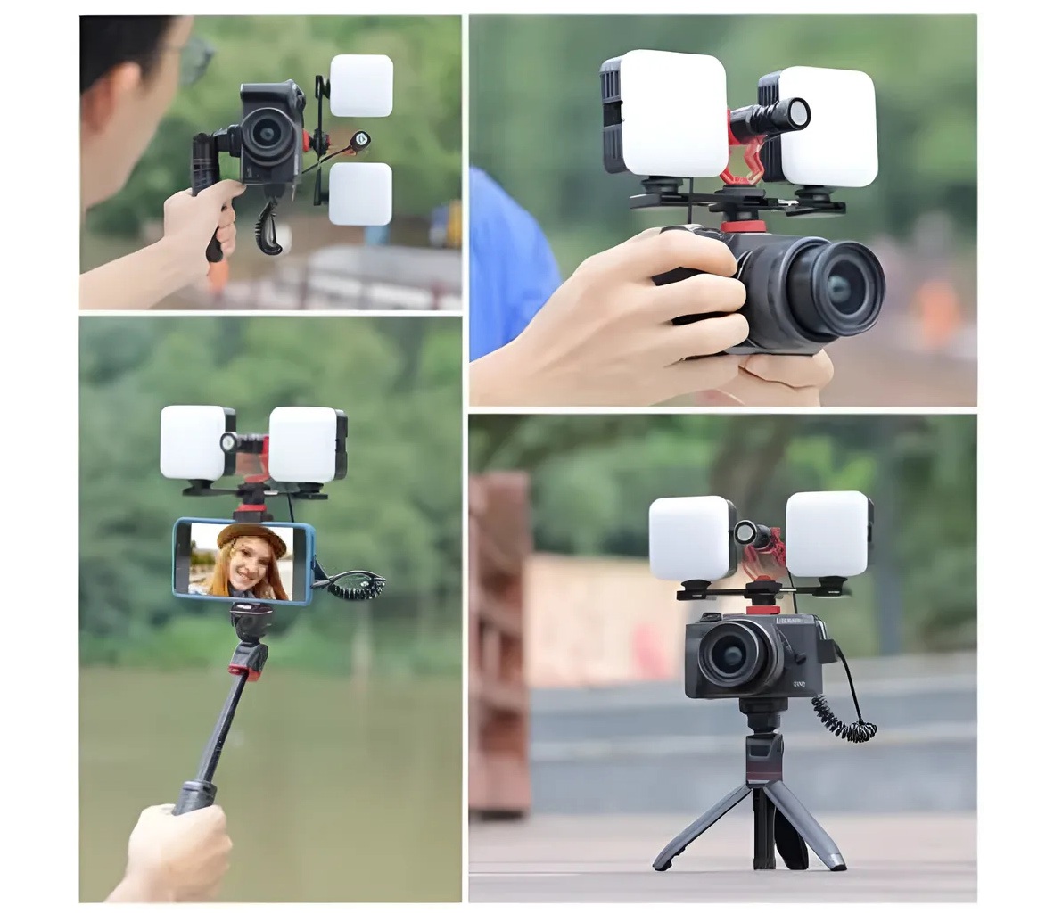 Металлическая планка Kingma VL025 с 3 холодными башмаками для аксессуаров