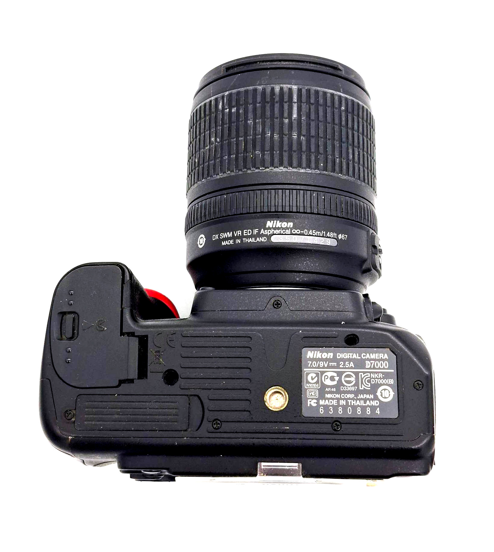 Зеркальный фотоаппарат Nikon D7000 Kit AF-S 18-105mm f/3.5-5.6G VR (состояние 4-) (б/у)