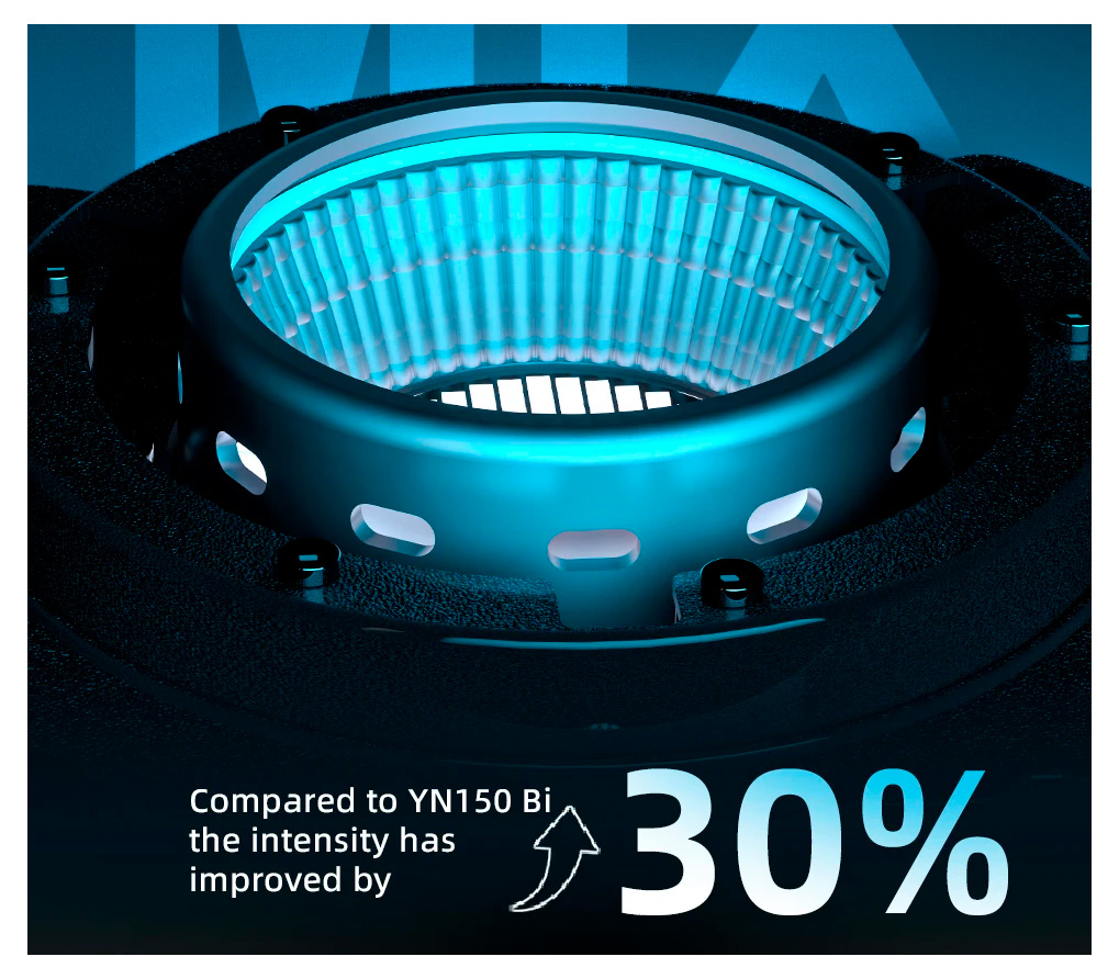 Осветитель Yongnuo YN150 Ultra Bi, 2700-6500К, 150 Вт, mini Bowens