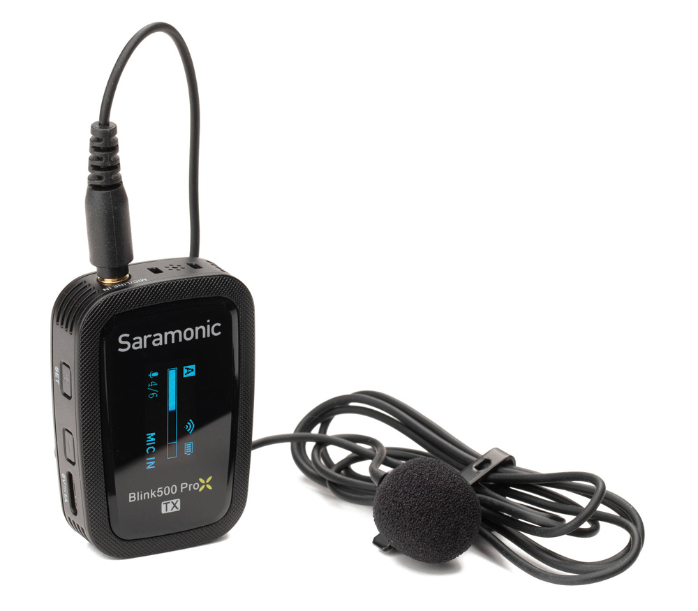 Беспроводная система Saramonic Blink500 ProX B4 (TX+TX+RXDI), 2.4 ГГц, Lightning