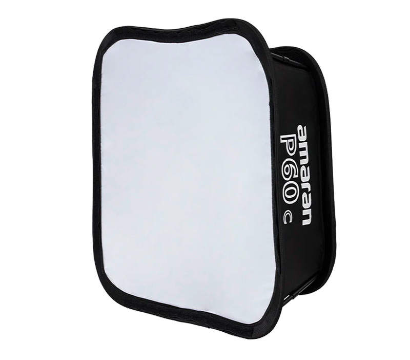 Осветитель amaran P60c, светодиодный, 60 Вт, RGBWW, с софтбоксом