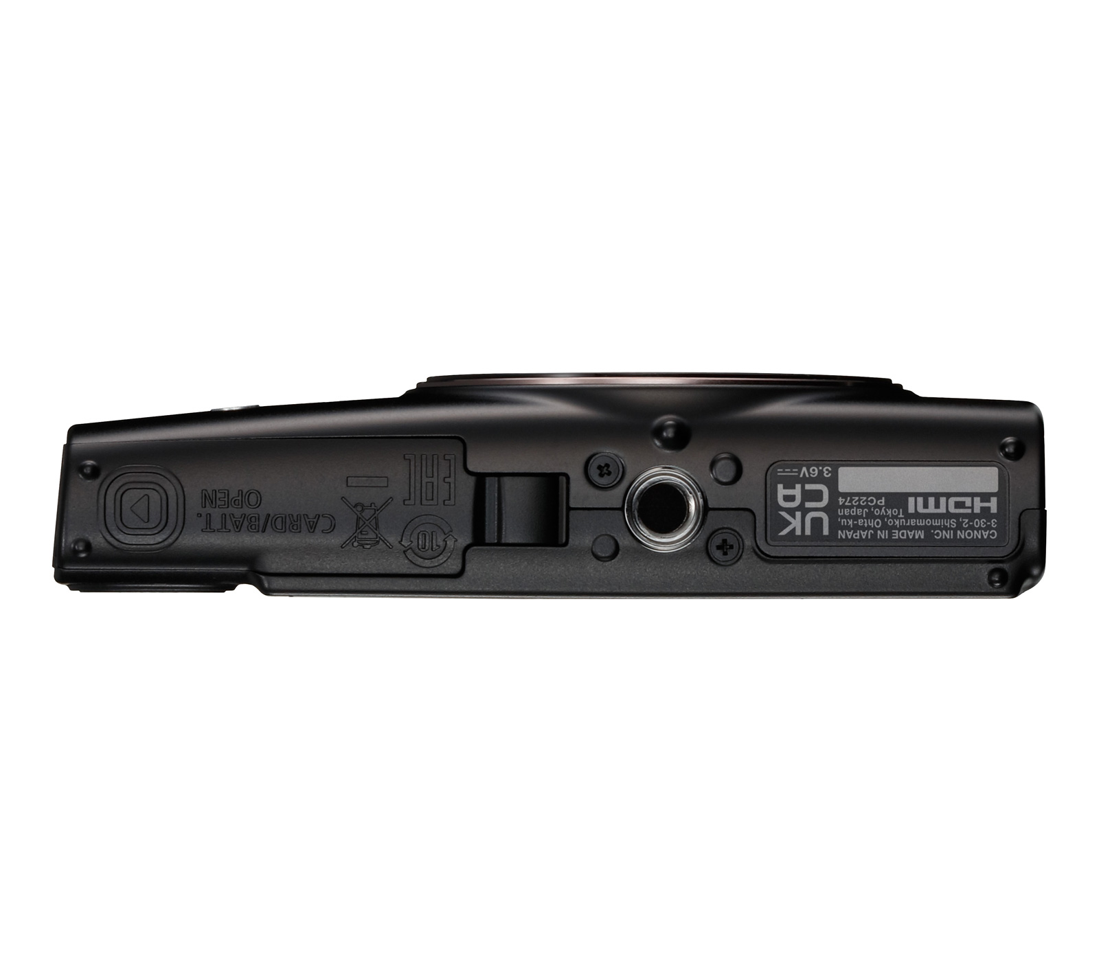 Компактный фотоаппарат Canon IXUS 285 HS A, черный