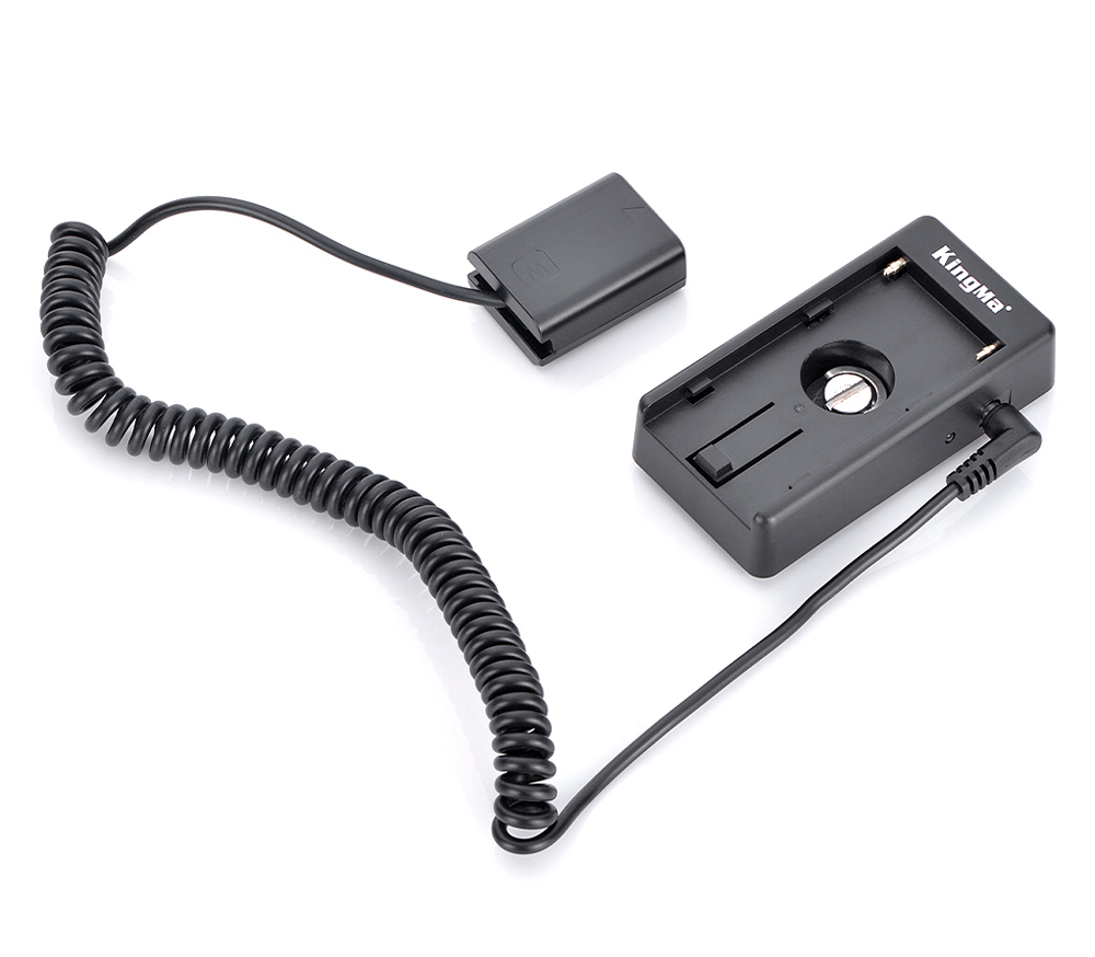 Адаптер питания Kingma DR-FW50 + площадка BM-F980D для батарей NP-F (уцененный)