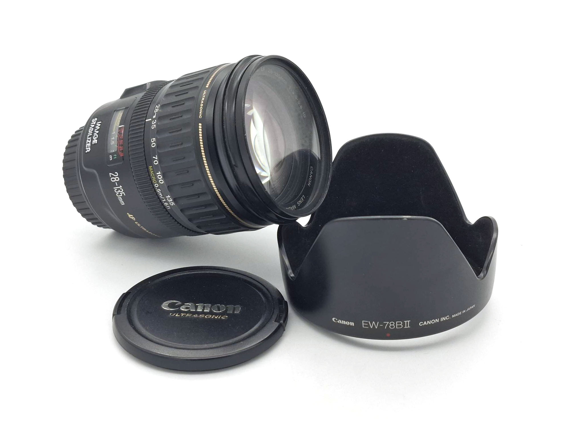 Объектив Canon EF 28-135mm f/3.5-5.6 IS USM (состояние 4) (б/у)