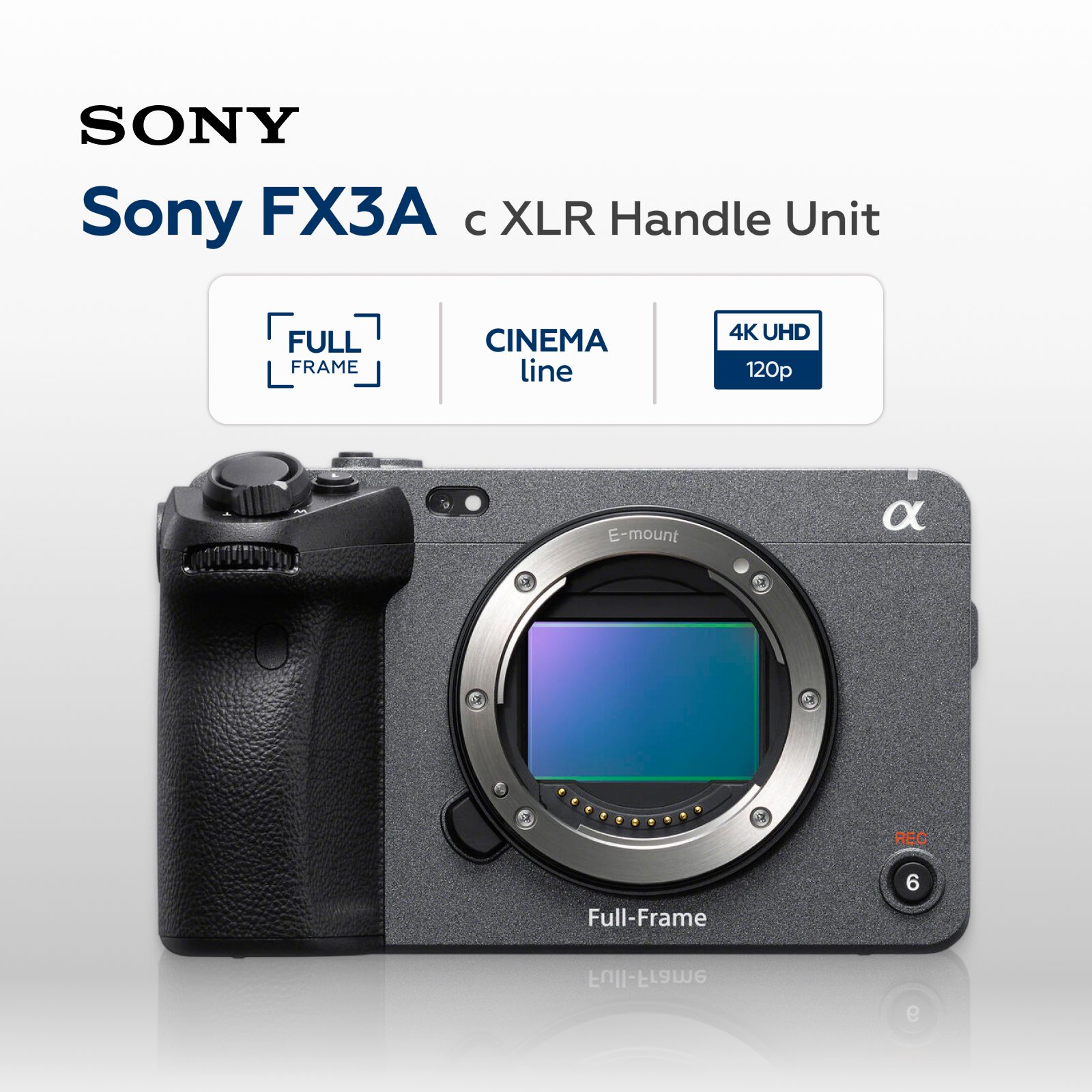 Видеокамера Sony FX3A c XLR Handle Unit