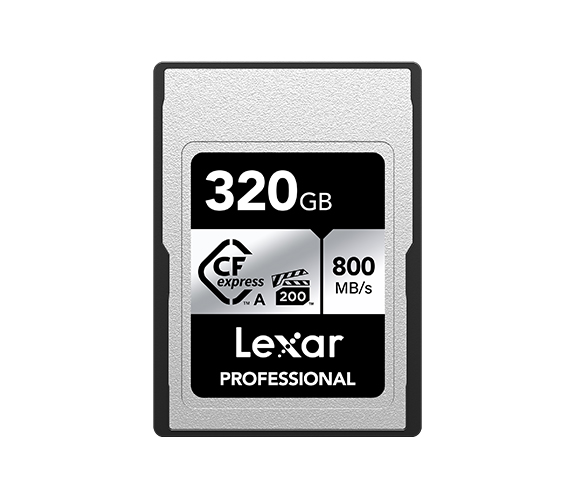 Карта памяти Lexar CFexpress Type A 320GB Professional SILVER Series (R800/W700)