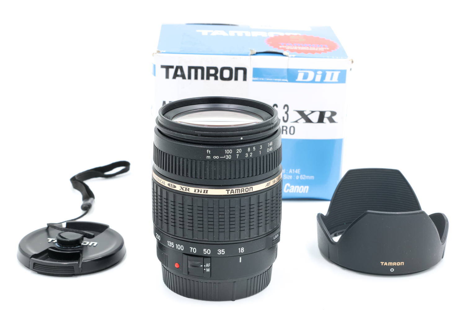 Объектив Tamron 18-200mm f/3.5-6.3 Di II XR LD Сanon EF-S (состояние 5-) (б/у)
