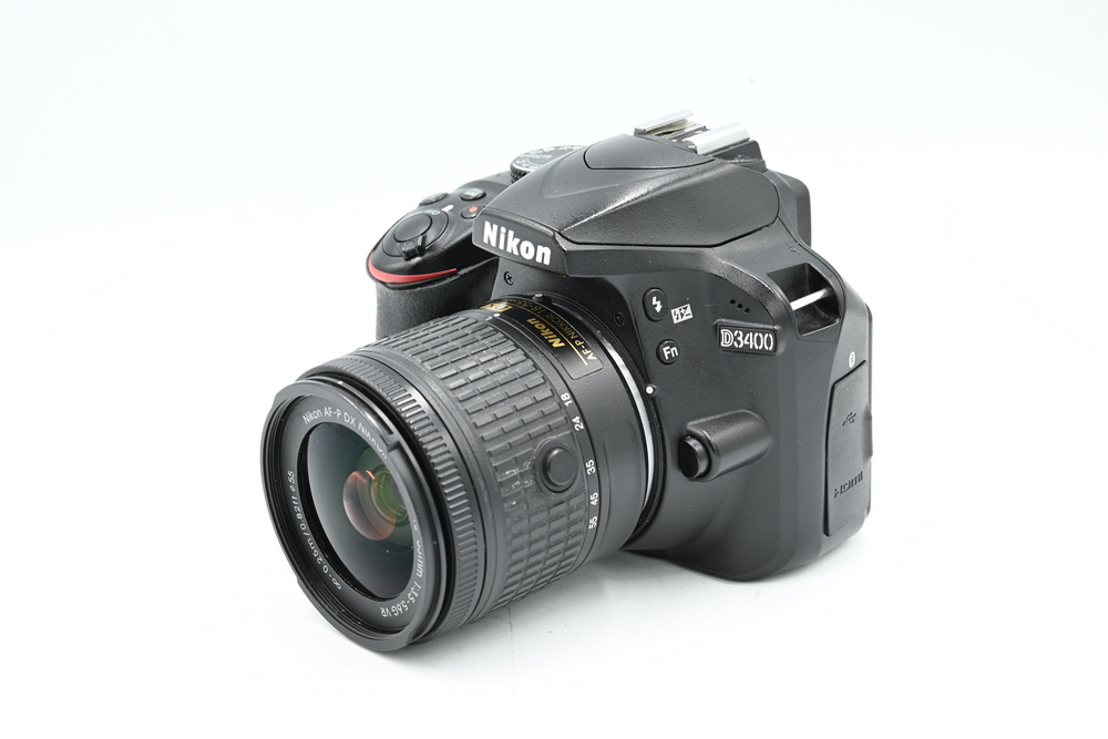 Зеркальный фотоаппарат Nikon D3400 Kit AF-P 18-55mm VR (состояние 4) (б/у)