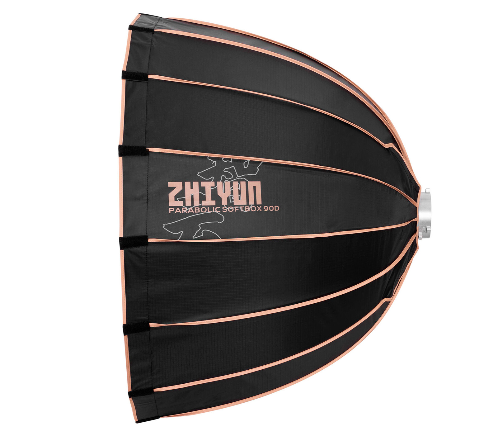 Софтбокс Zhiyun 90D, параболический, быстрораскладной, Bowens, 90 см