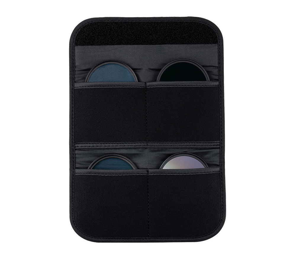 Чехол для светофильтров JJC FP-K4S, 4 фильтра до 58 мм, серый