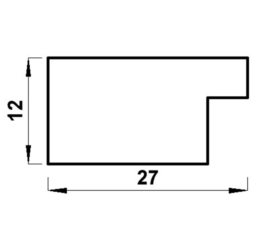 Фоторамка Мирам 15х21 см, серебро (651628-6)