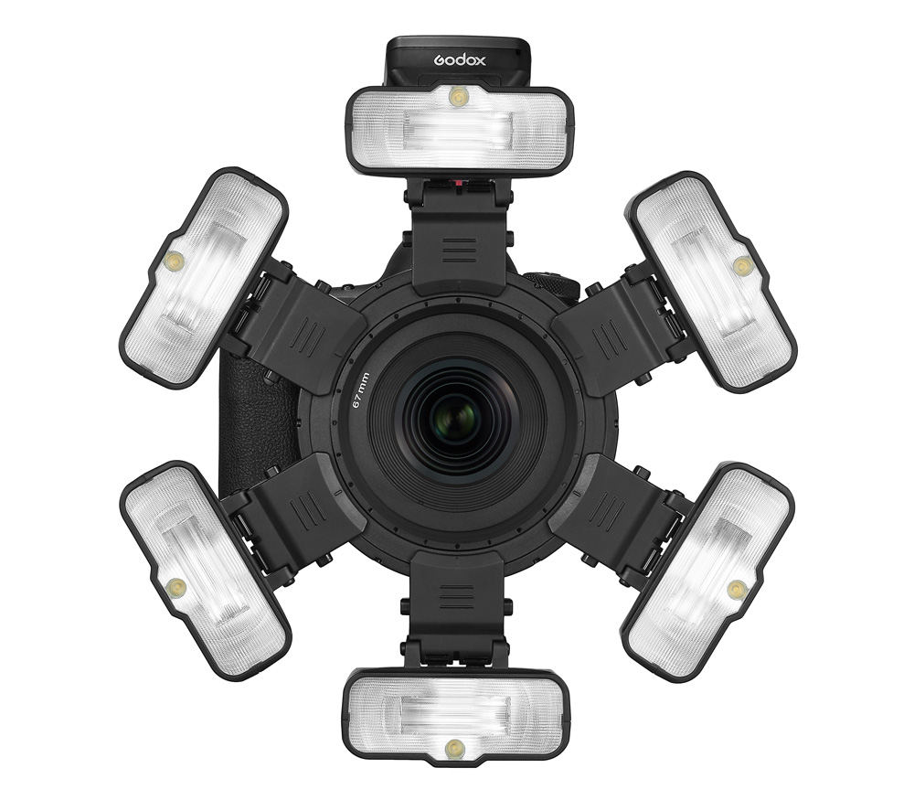 Макровспышка Godox MF12 TTL, универсальная