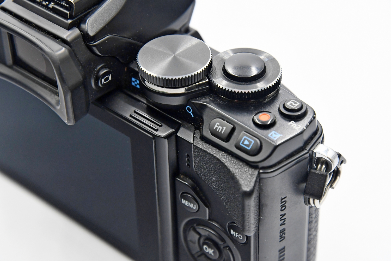 Беззеркальный фотоаппарат Olympus OM-D E-M10 Body Black (состояние 4) (б/у)