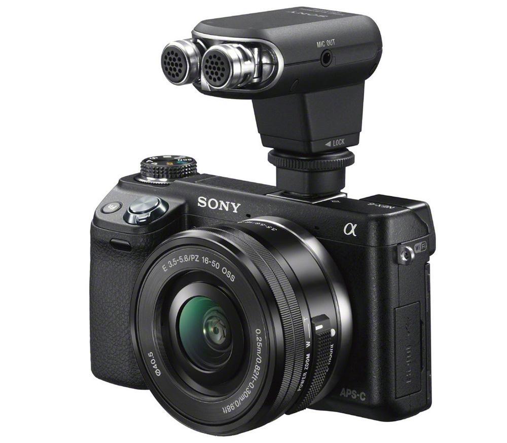 Микрофон Sony ECM-XYST1M, стерео