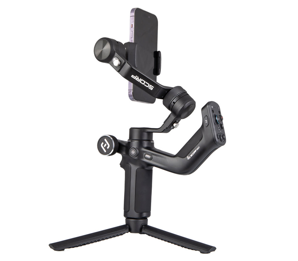 Стабилизатор FeiyuTech Scorp Mini P Kit, трехосевой, для смартфонов, черный