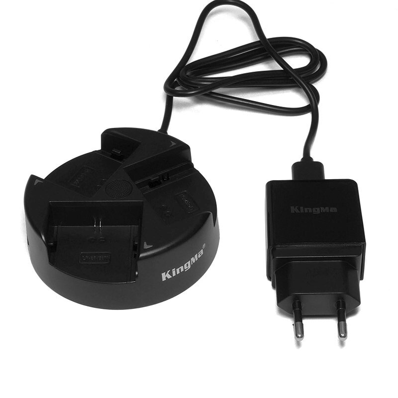Зарядное устройство Kingma BM045-LPE6, для 3x Canon LP-E6, USB