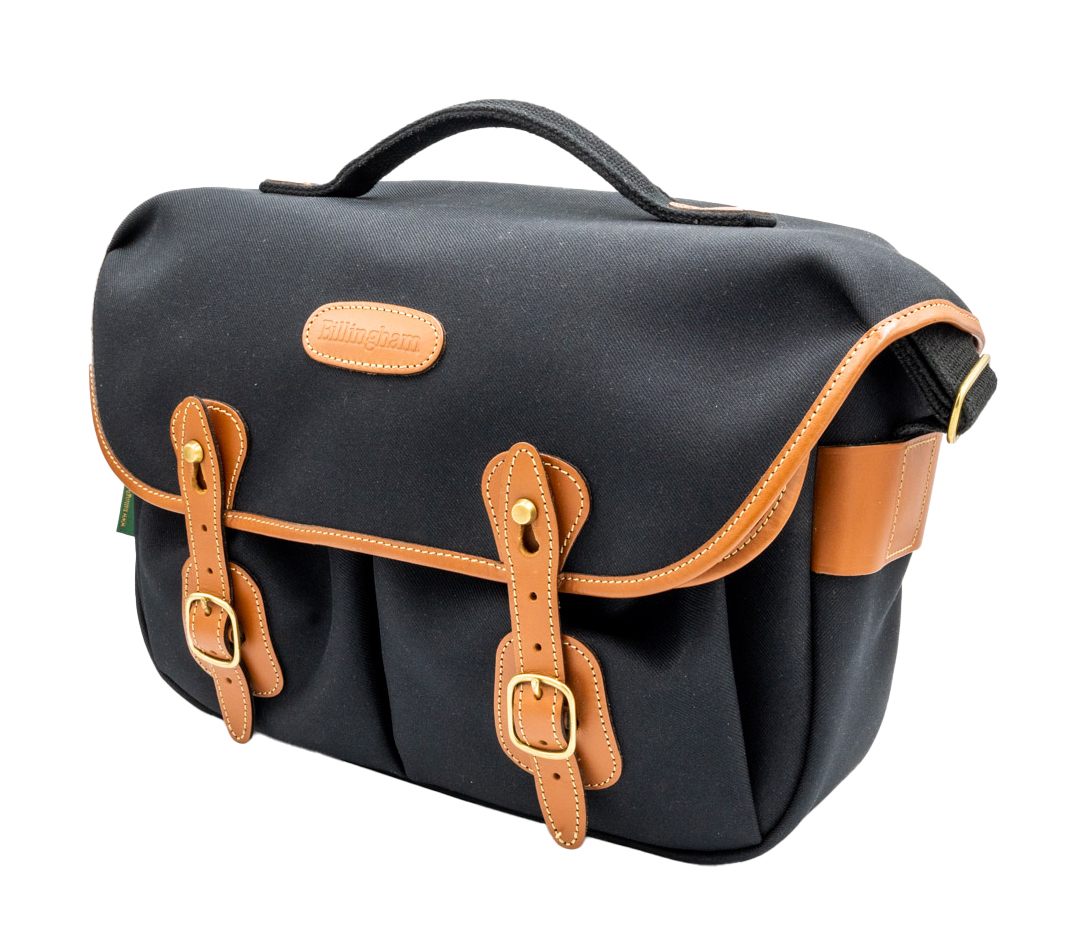 Сумка Billingham Hadley Pro, черная / коричневая (состояние 5-) (б/у)
