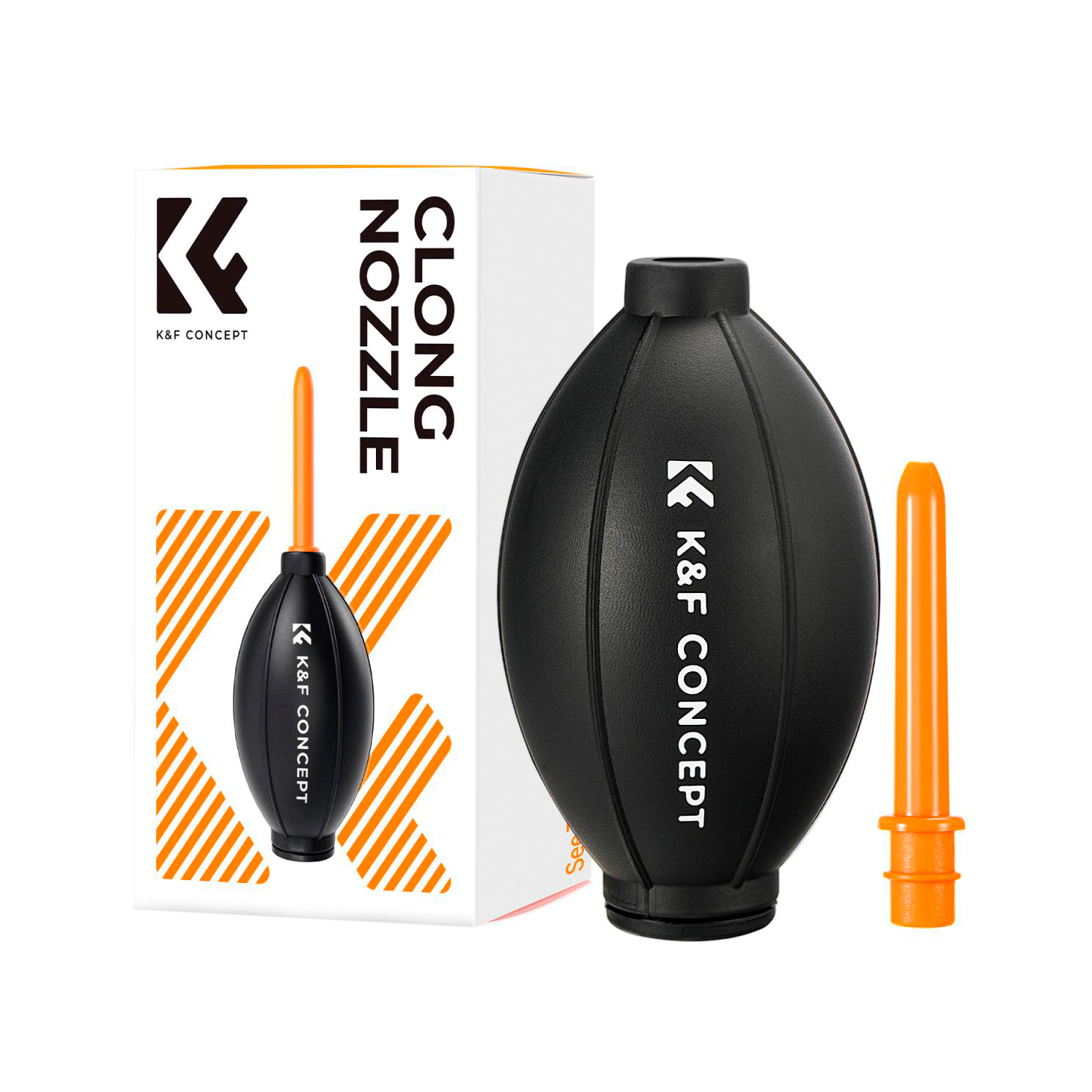 Воздушная груша K&F Concept KF08.045 Silicone Air Blower, черная