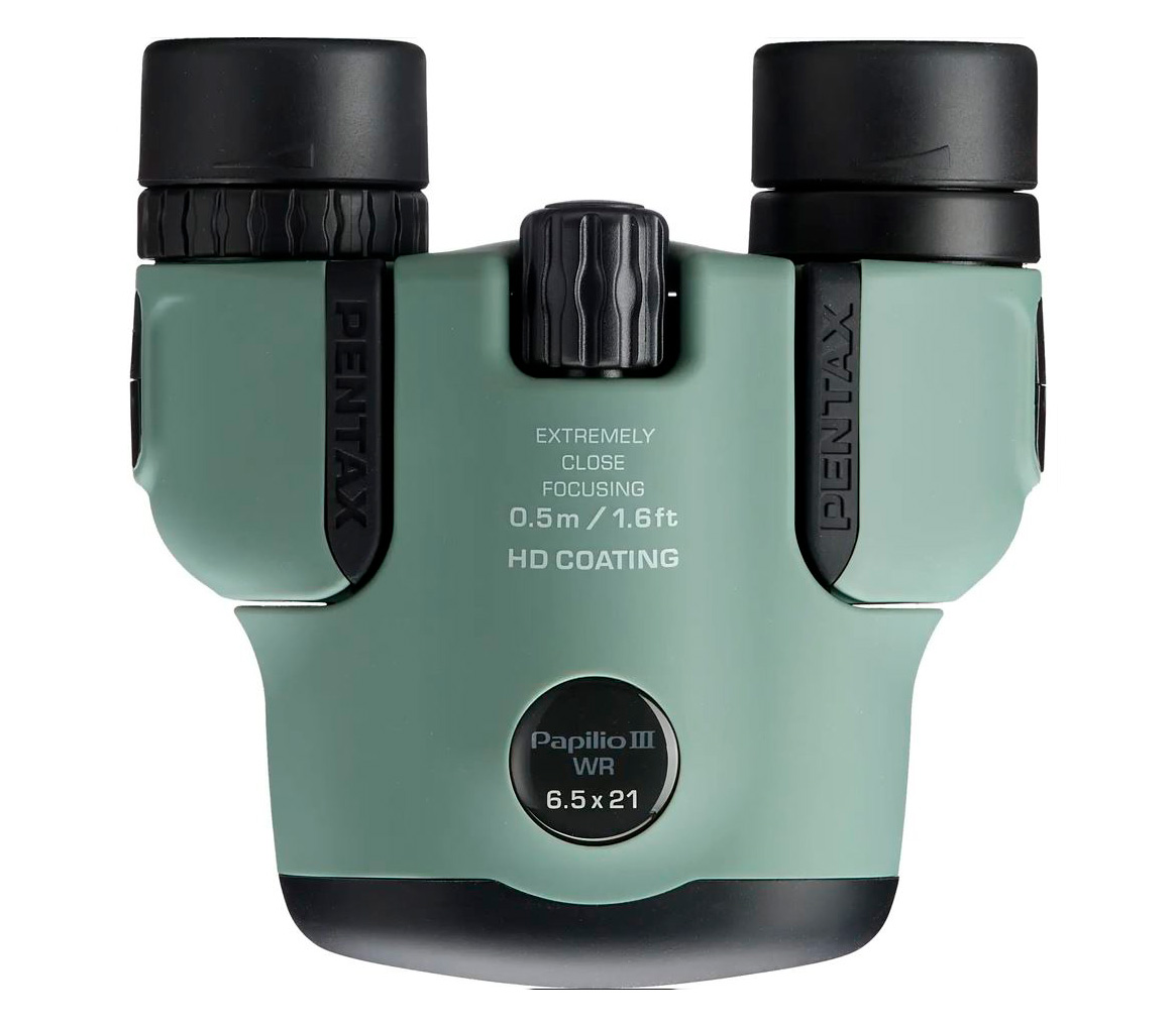 Бинокль Pentax Papilio III 6.5x21 WR оливковый