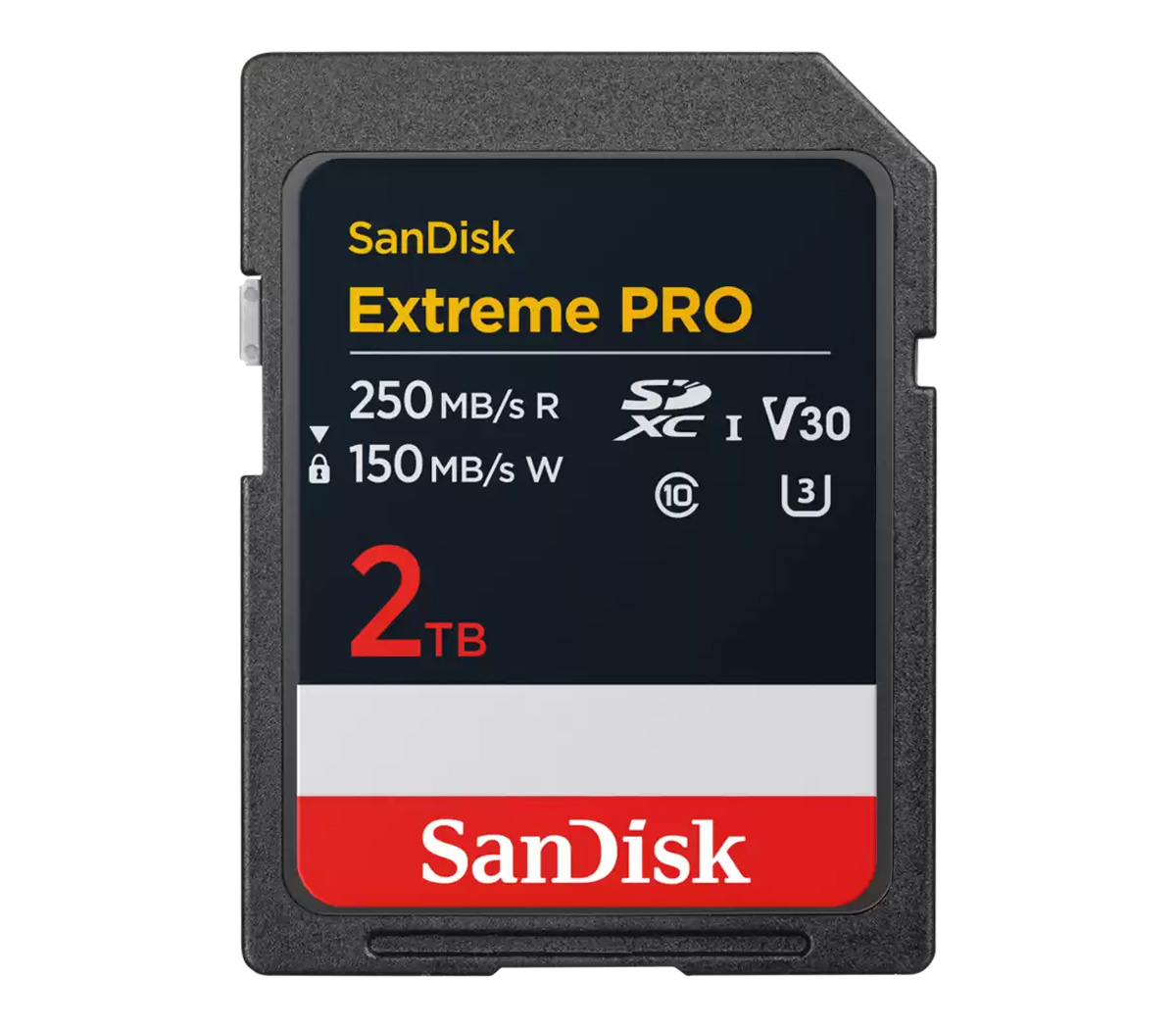 Карта памяти SanDisk SDXC 2TB Extreme Pro UHS-I V30 U3 250/150 Mb/s