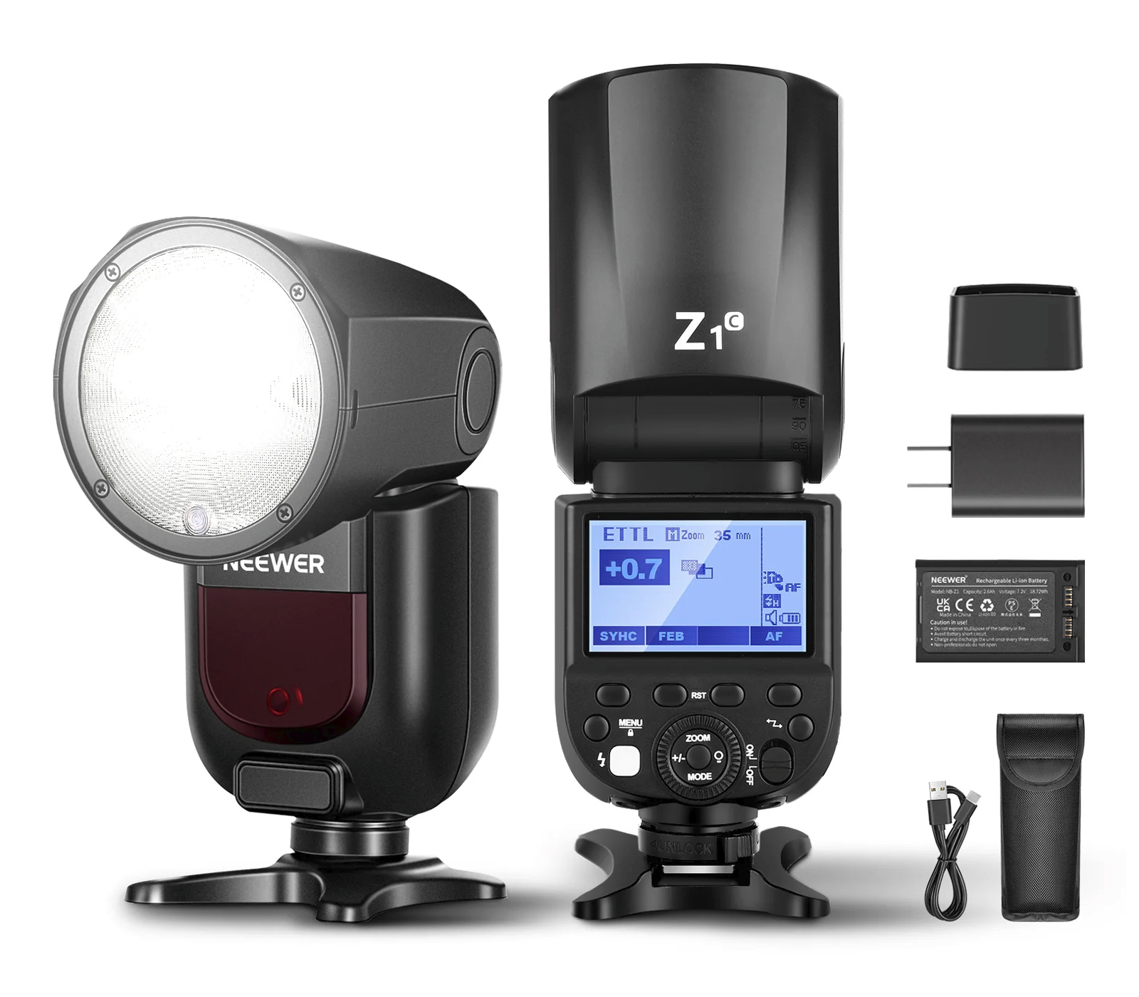 Вспышка Neewer Z1-C TTL для Canon