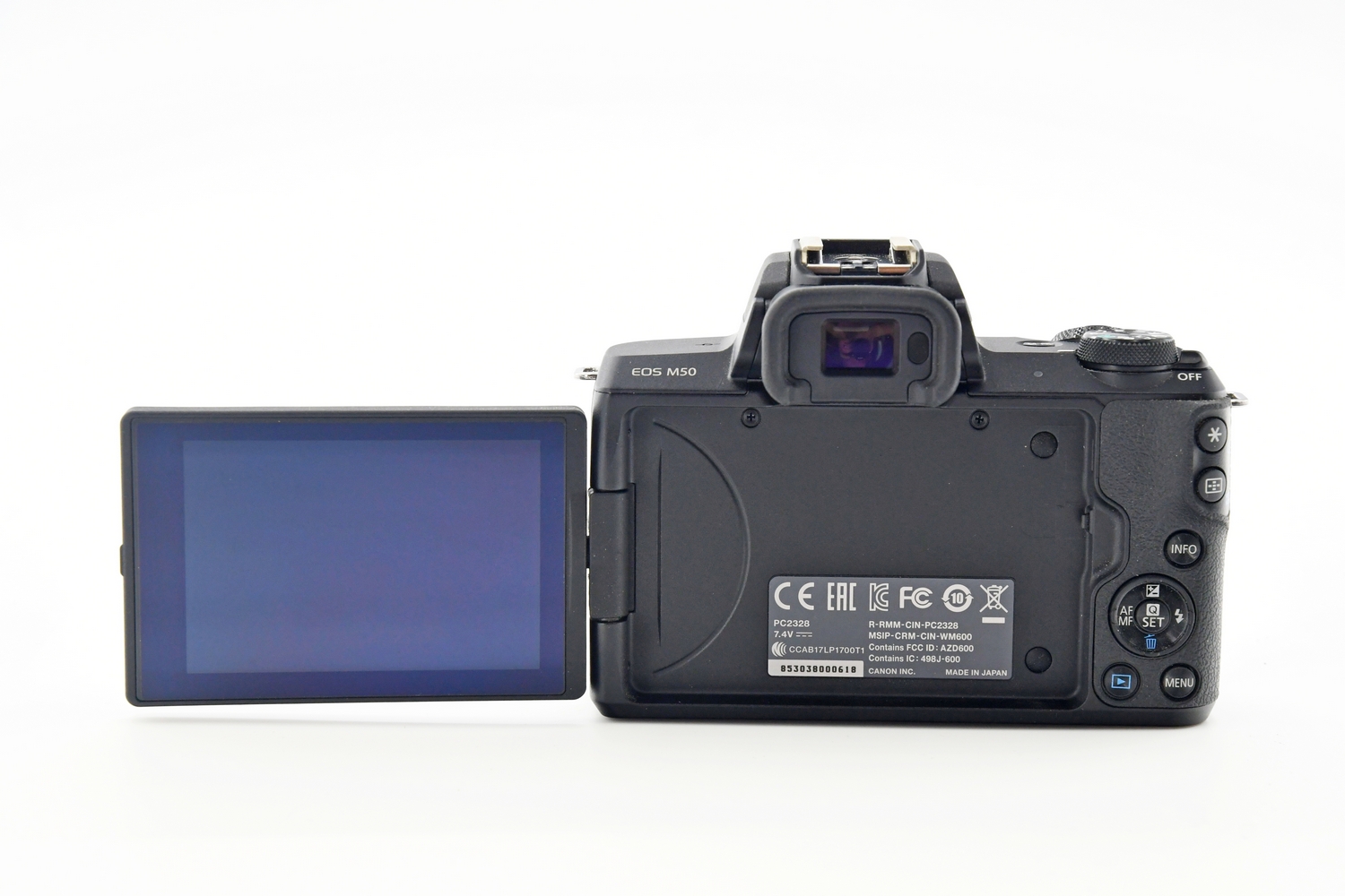 Беззеркальный фотоаппарат Canon EOS M50 Kit EF-M 15-45mm IS STM (состояние 5-) (б/у)