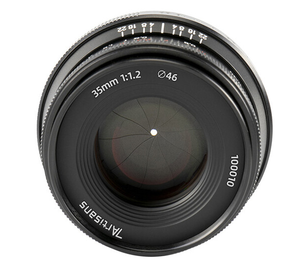 Объектив 7Artisans 35mm f/1.2 II Fujifilm X, черный