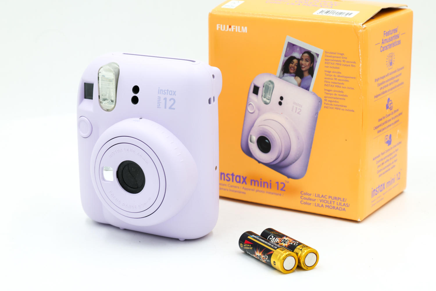 Фотоаппарат моментальной печати Fujifilm Instax MINI 12 Lilac Purple (состояние 5) (б/у)