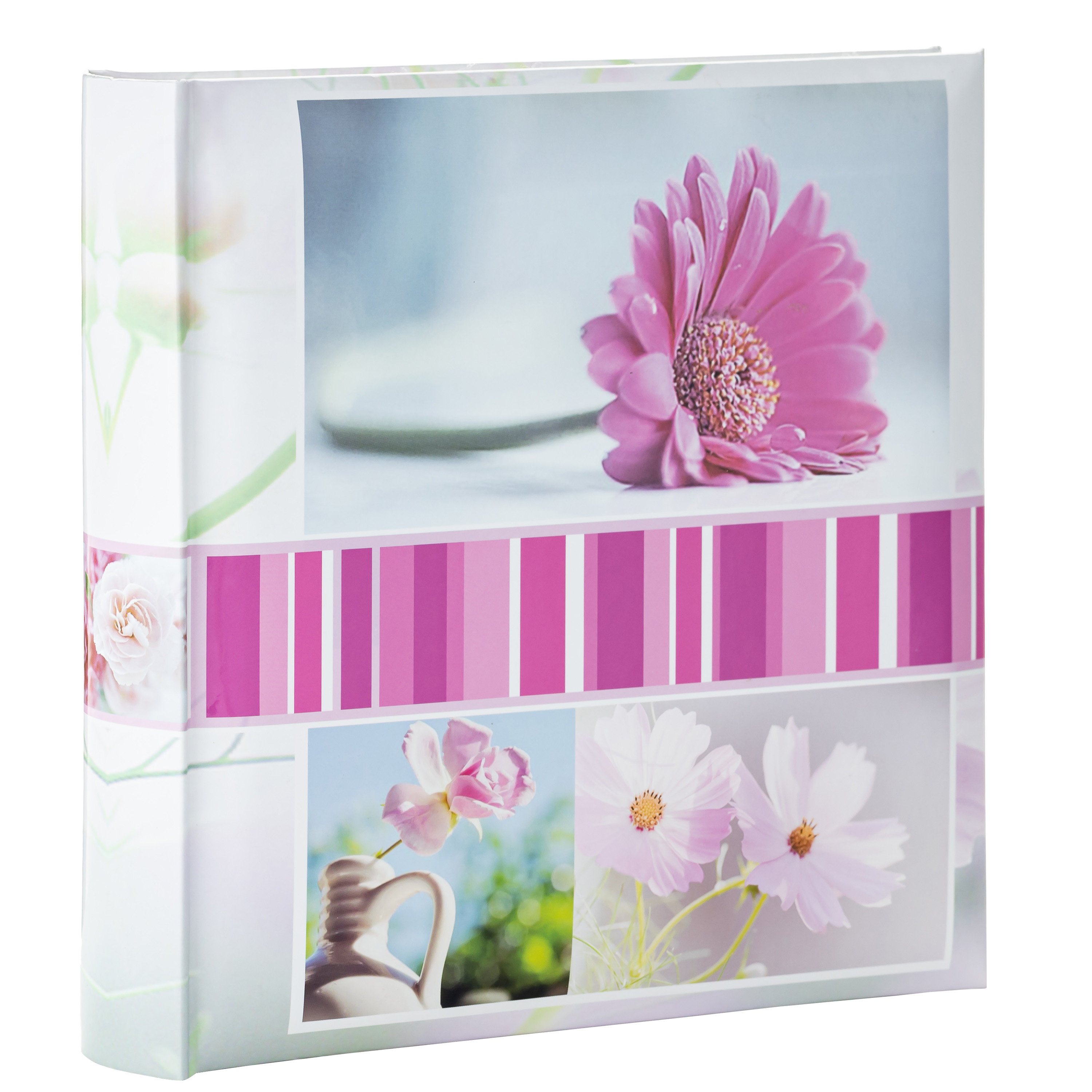 Фотоальбом Fotografia 10x15 см 200 фото, книжный переплет, «Цветы», FA-BBM200-306