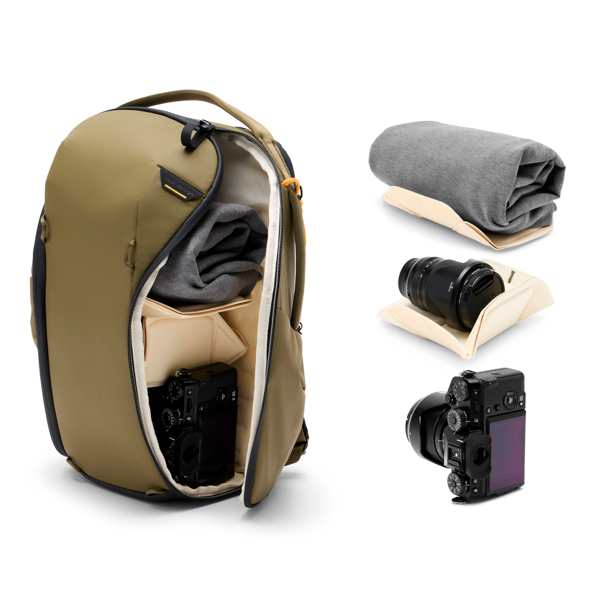 Рюкзак Peak Design The Everyday Backpack 15L Zip Kelp, зеленый