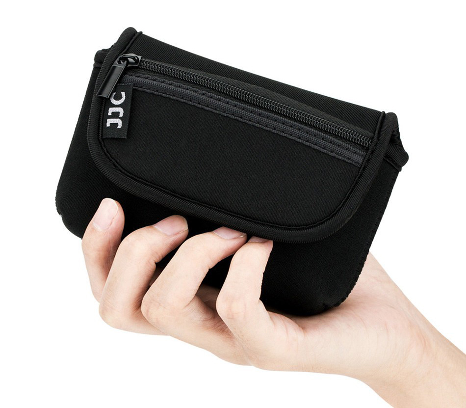 Чехол для компактной камеры JJC OC-R1BK с двумя карманами, неопрен, черный