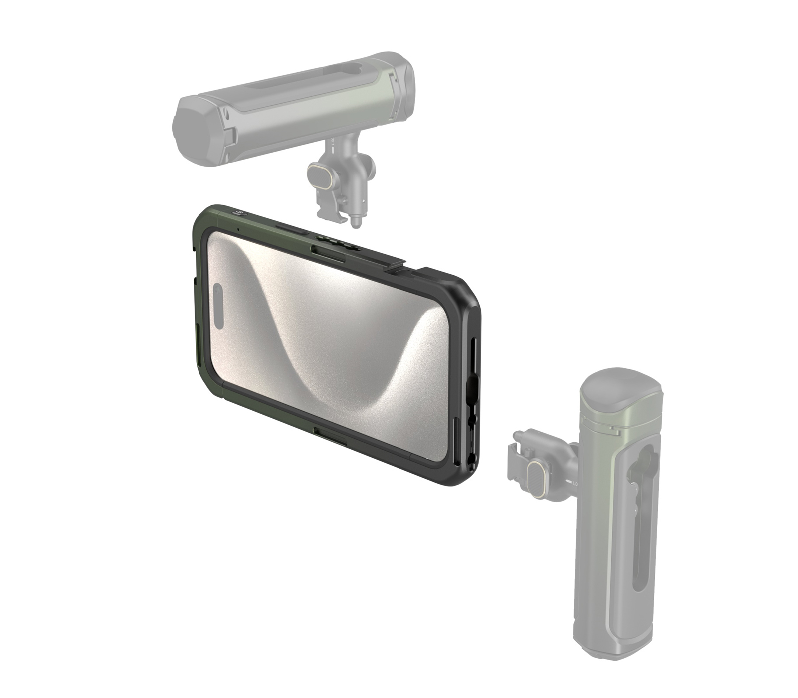 Клетка SmallRig 4473 Brandon Li Mobile Video Cage для iPhone 15 Pro Max