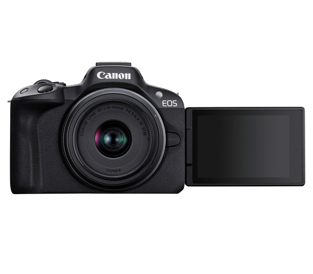Беззеркальный фотоаппарат Canon EOS R50 Kit RF-S 18-45mm IS STM