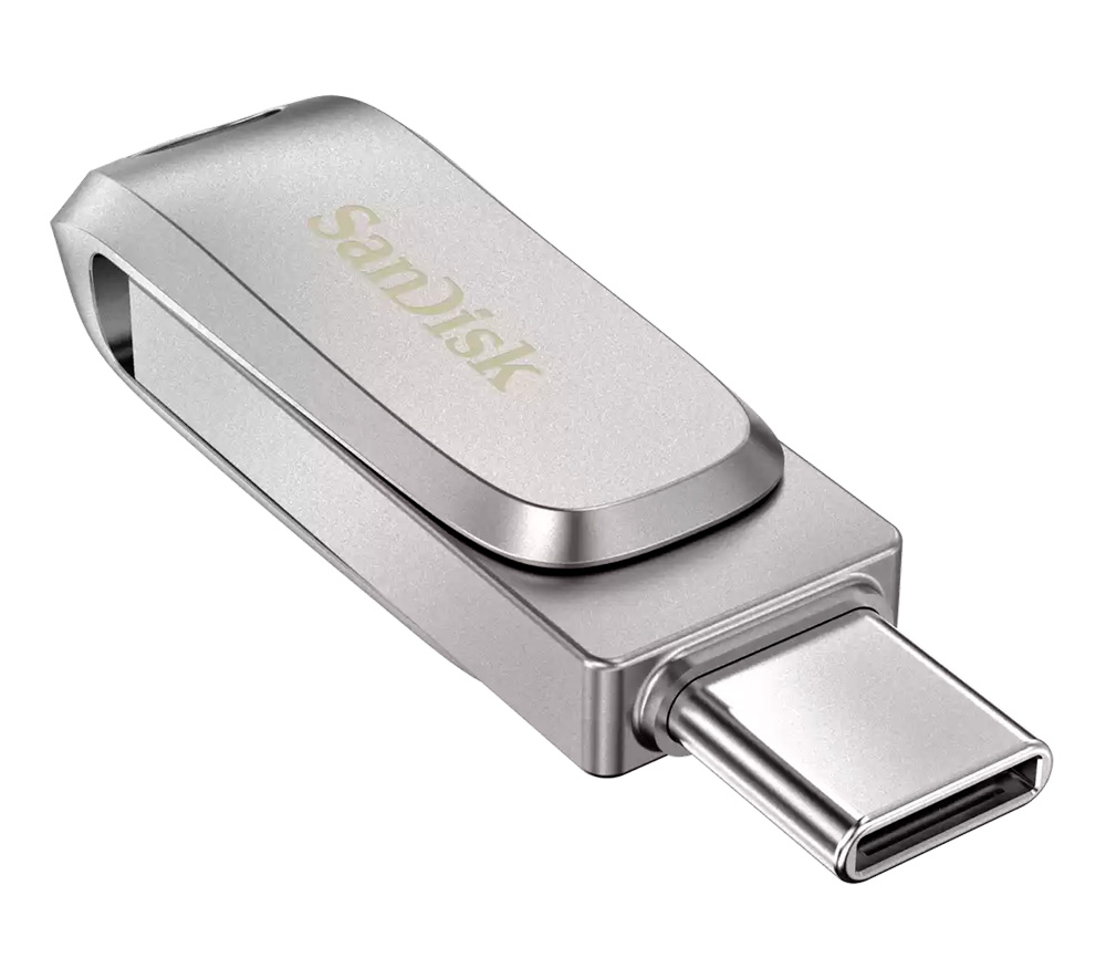 Накопитель SanDisk USB3.1 1TB Ultra Dual Drive Luxe, USB-A + USB-C