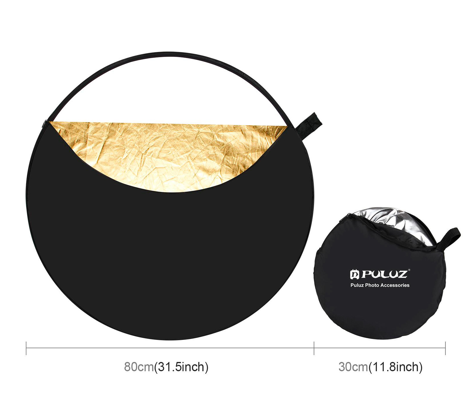 Отражатель Puluz PU5111, 80 см, 5 в 1