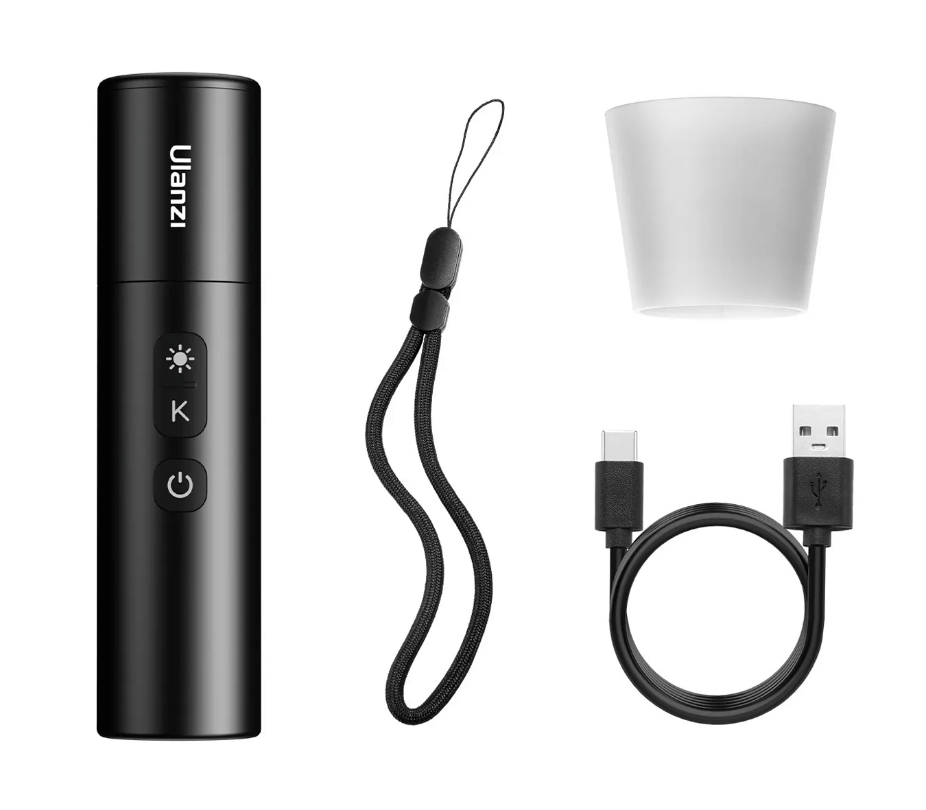 Фотофонарь Ulanzi LM07, фокусируемый, 2000 / 5500 / 8000К, 5 Вт (уцененный)