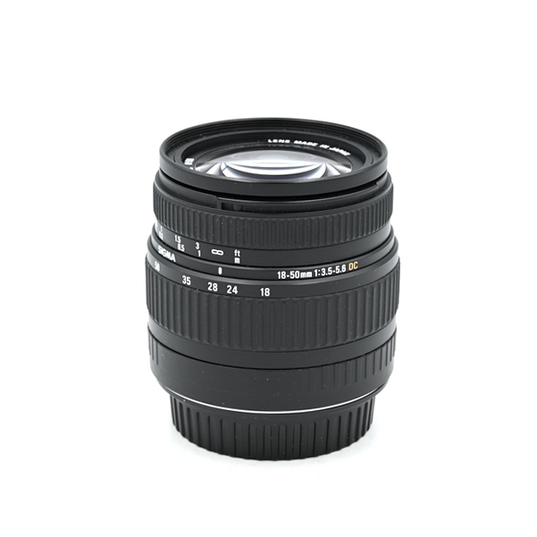 Объектив Sigma AF 18-50mm f/3.5-5.6 DC Canon EF (состояние 5-) (б/у)