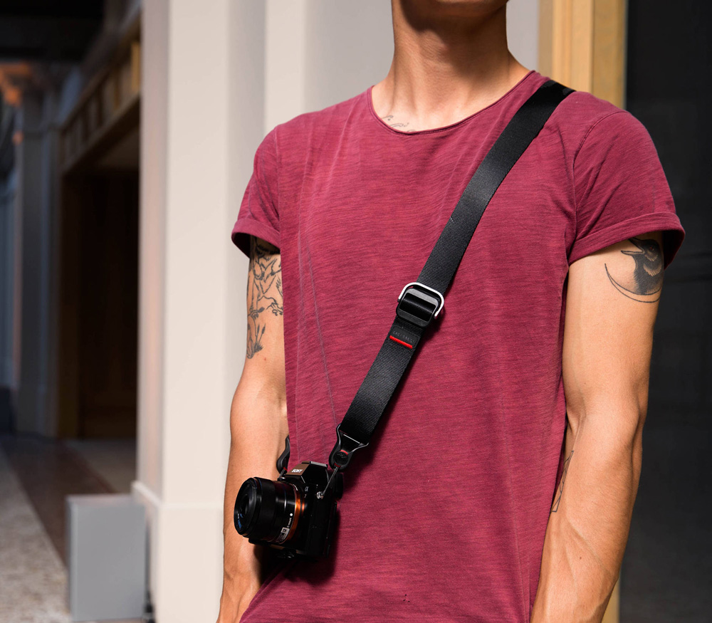 Ремень Peak Design Camera Strap Slide Lite, черный (уцененный)