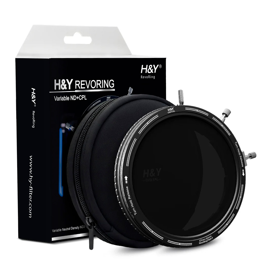Светофильтр H&Y RevoRing Mark II ND3-1000+CPL, 67-82 мм