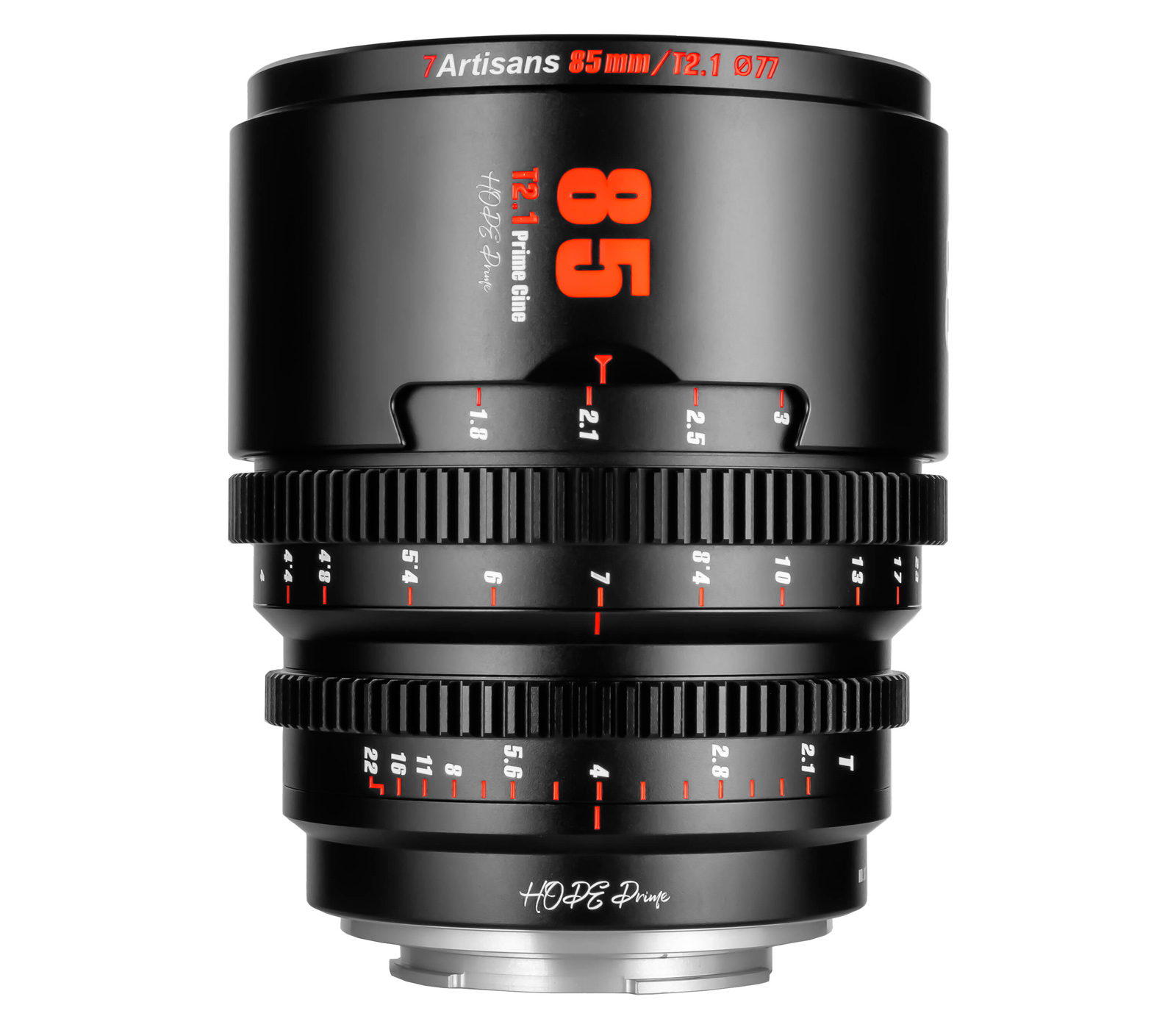 Объектив 7Artisans 85mm T2.1 Hope Prime Micro 4/3, черный