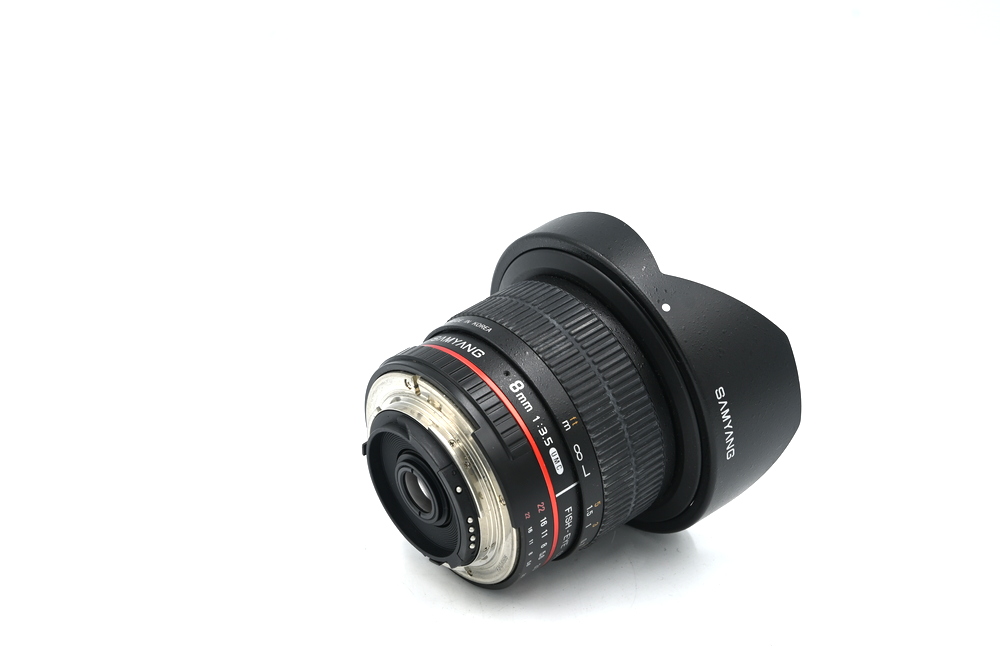 Объектив Samyang 8mm f/3.5 Fisheye Nikon F (состояние 5) (б/у)