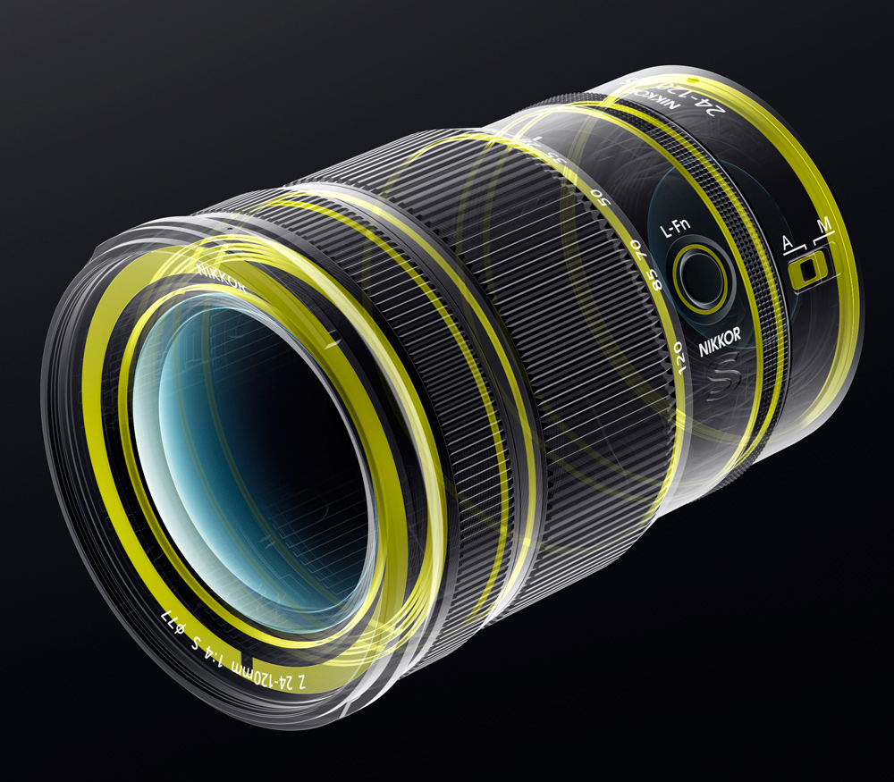 Объектив Nikon Nikkor Z 24-120mm f/4 S