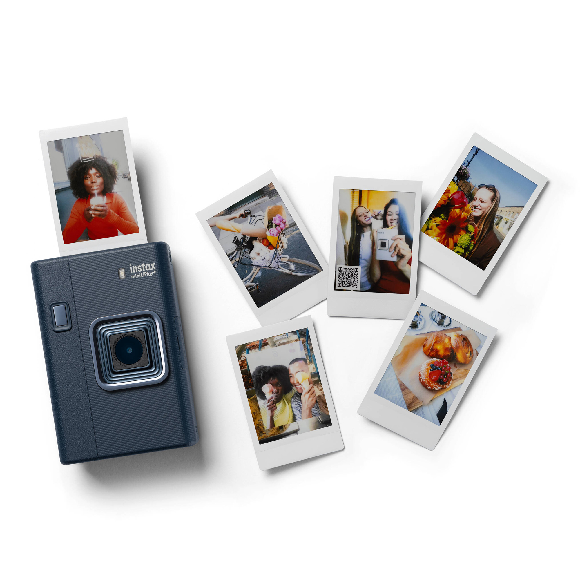 Фотоаппарат моментальной печати Fujifilm Instax MINI LiPlay Plus Midnight Blue