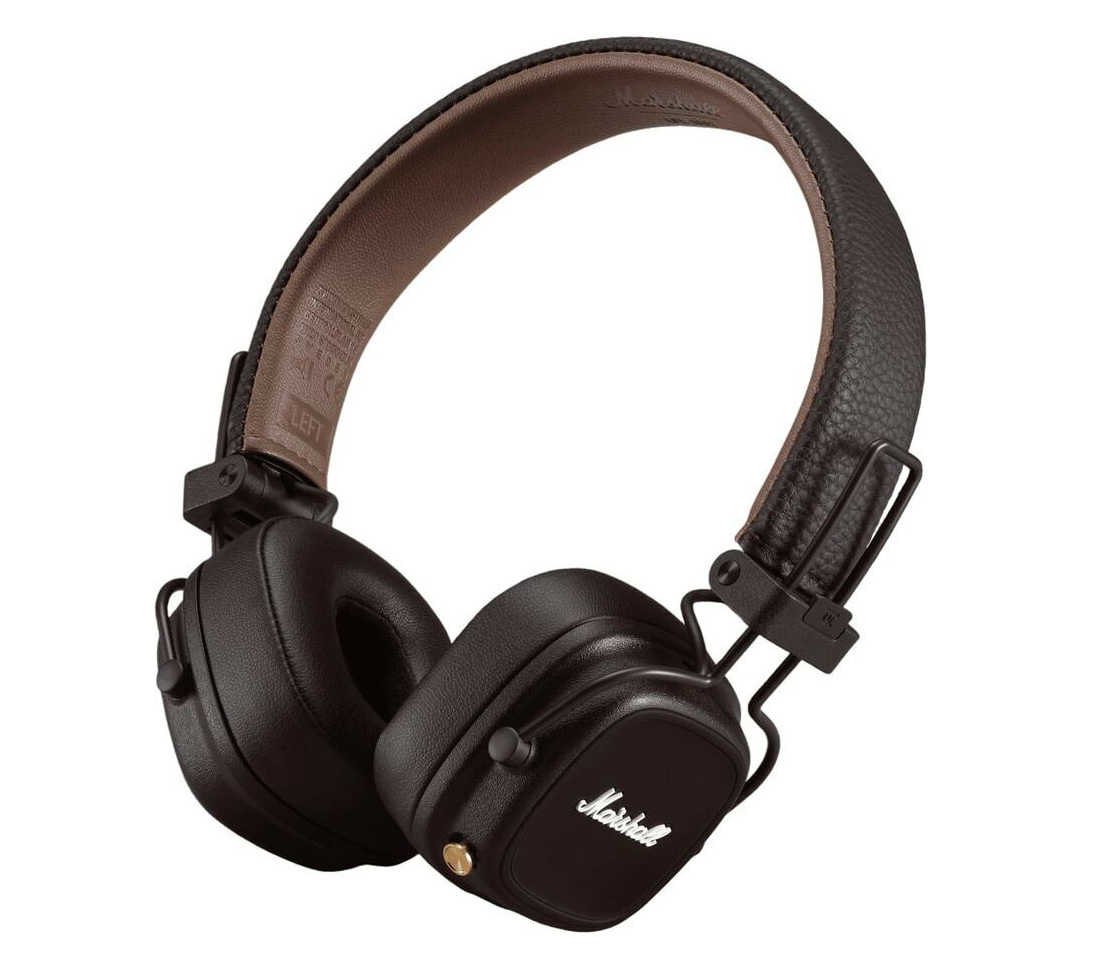 Беспроводные наушники Marshall Electronics Major IV, коричневые