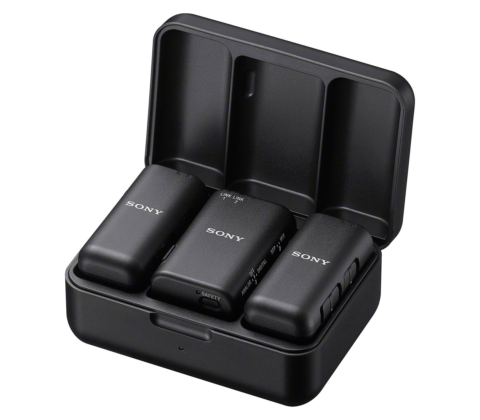 Беспроводная система Sony ECM-W3, Bluetooth 5.3 LC3plus, 2 микрофона, MI Shoe, 3.5 мм, USB-C