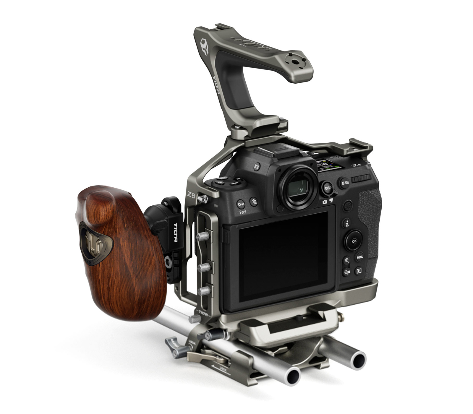 Клетка Tilta Camera Cage Pro Kit для Nikon Z8, титаново-серая