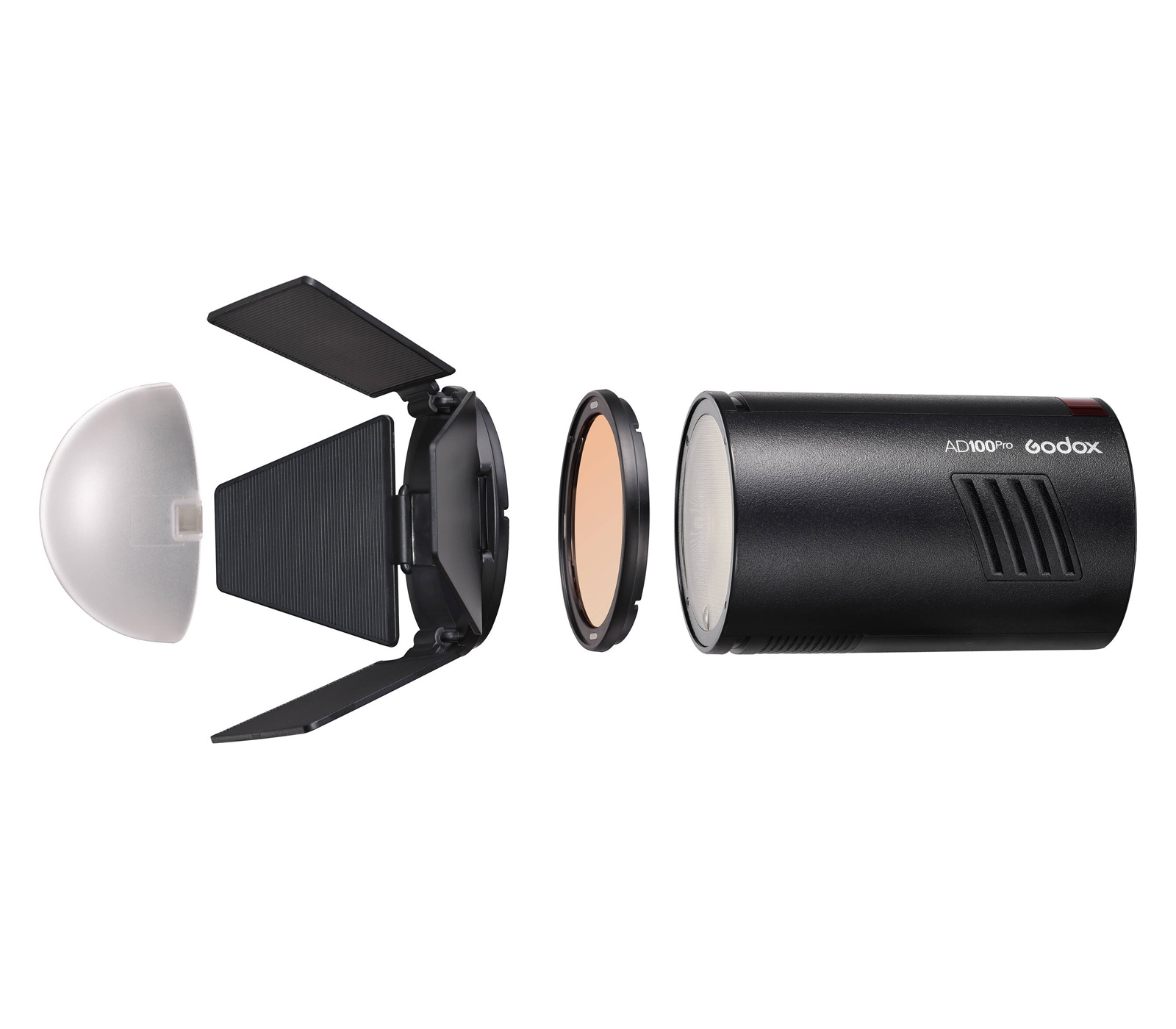Комплект Godox AD100Pro Three Kit, 3х100 Дж + аксессуары